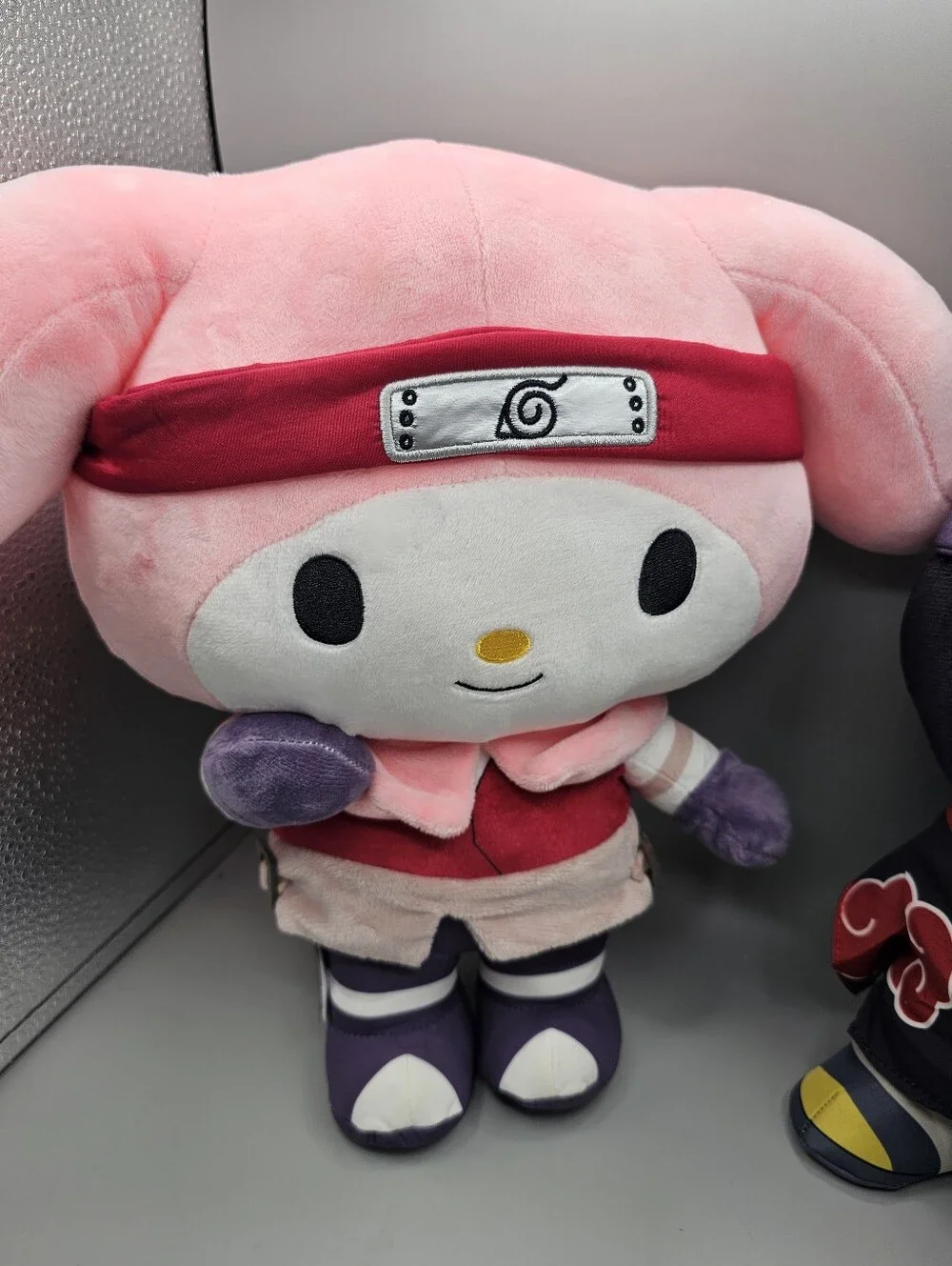 Naruto Shippuden Hello Kitty Friends Plush Badtz-Maru Itachi My Melody Sakura